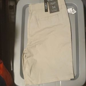 Chino style shorts stretch